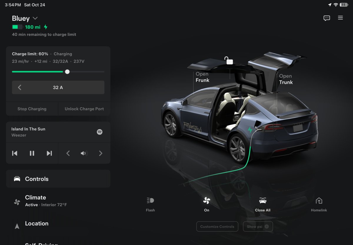 Not a Tesla App 梳理特斯拉 App 4.62.3 更新：改进 iPad、iPhone Duo 与折叠屏支持配图