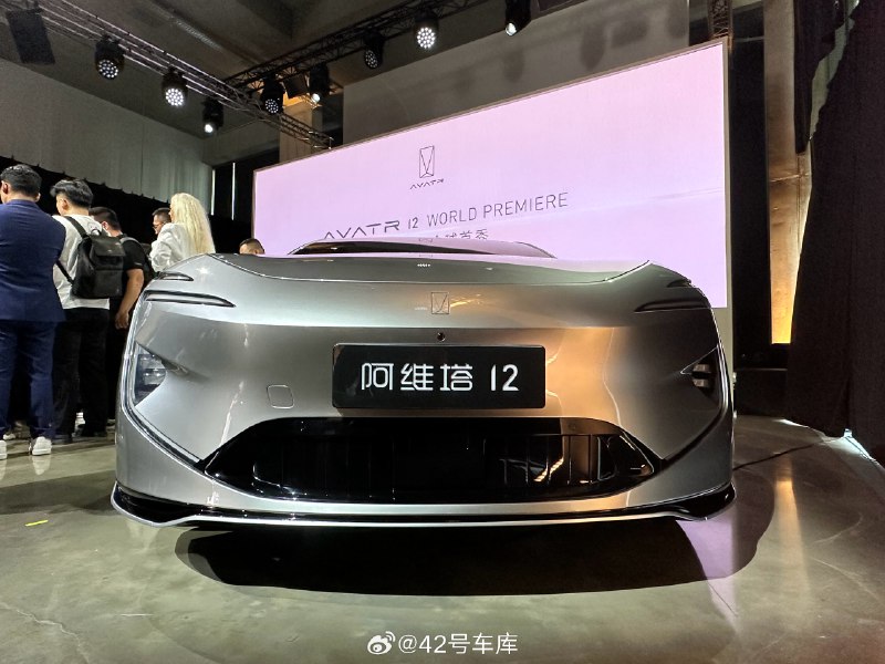 一個值得關注的阿維塔 12 車身細節。配圖