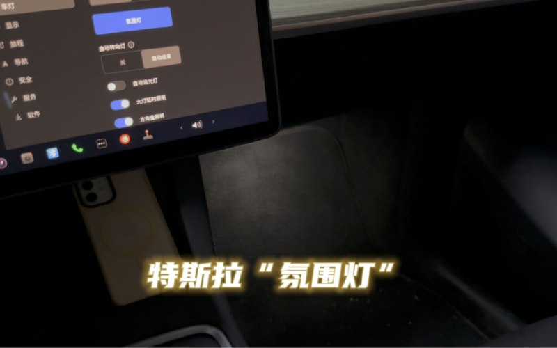 特斯拉氛围灯冷门小知识配图