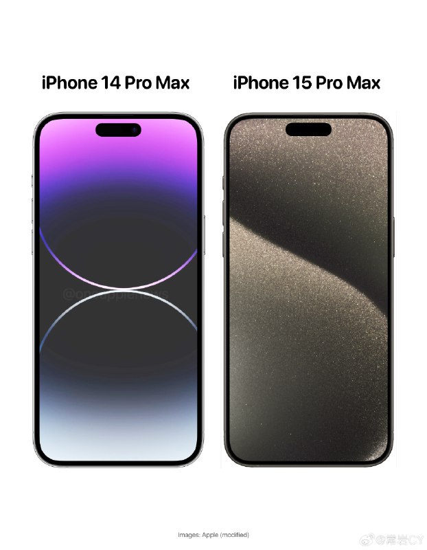 关于iPhone 15 Pro最近的一些小消息：配图