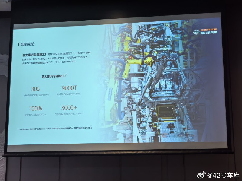 回顾一下今天参观 问界 M9 工厂过程中配图
