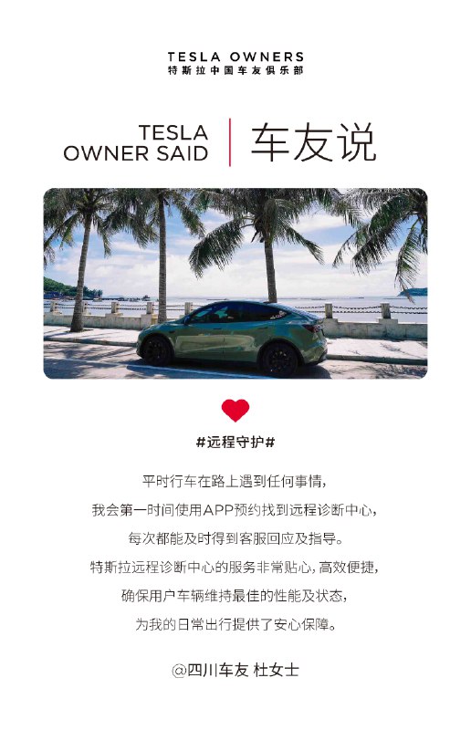 远程问诊在线指导，智能化诊断[666]出行“特”安心，驾驶“特”安全🚗 #特斯拉远程诊断中心#配图