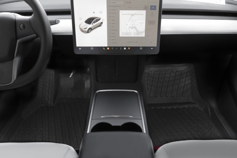 Check out these cool Tesla floor liners from @JowuaLife.配图