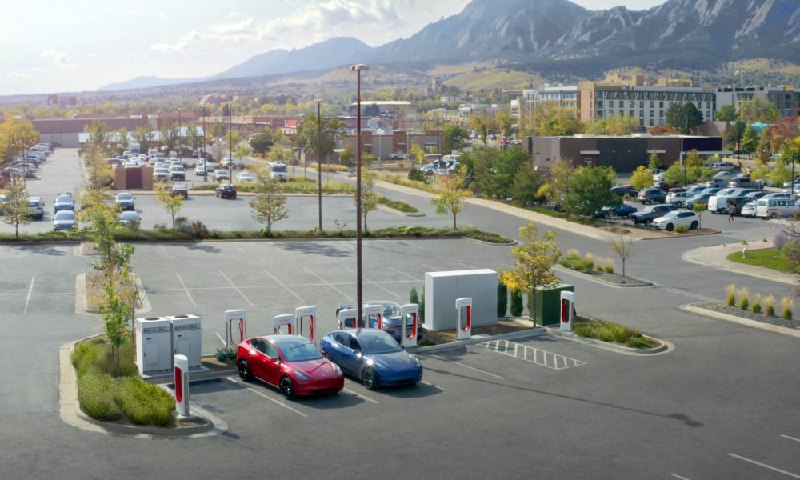 Teslarati 报道特斯拉推出超充站排队新机制配图