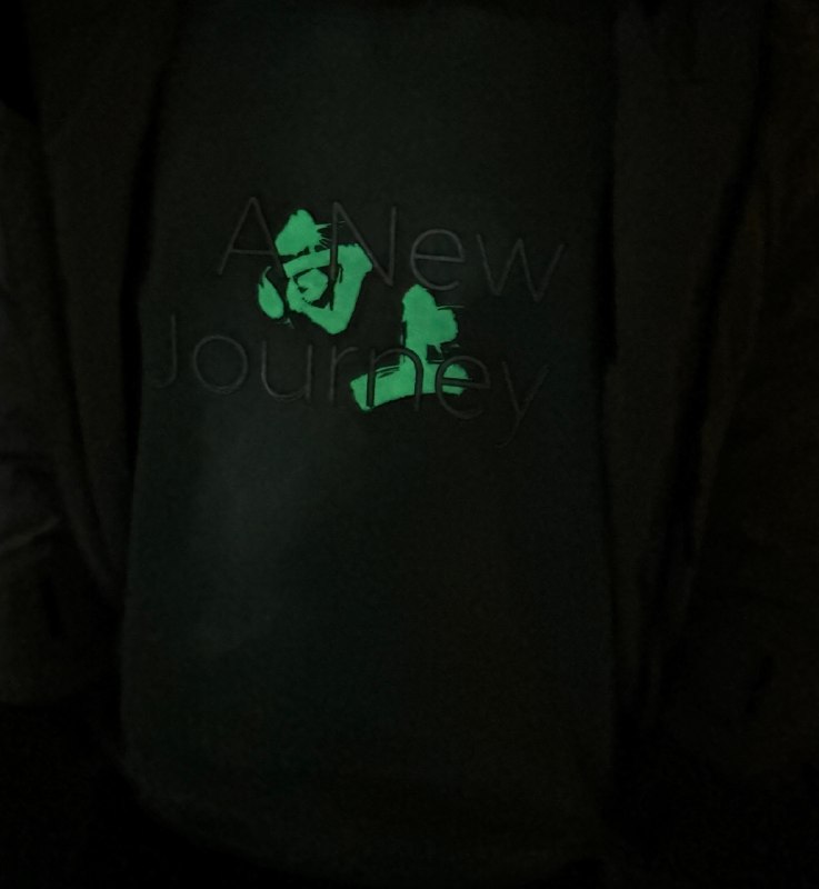 才发现NIO Day 送的衣服， 居然是夜光的😂配图