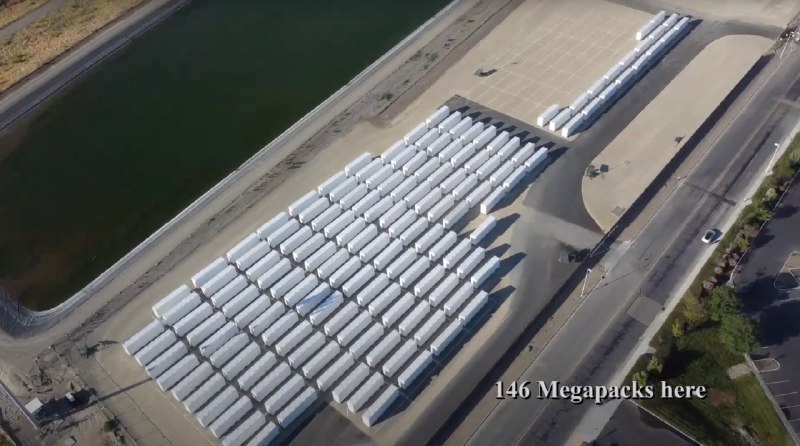 NEWS: A record ~$500M worth of @Tesla Megapacks spotted at the Lathrop Megafactory today preparing for export for delivery. Production continues to ramp up.配图