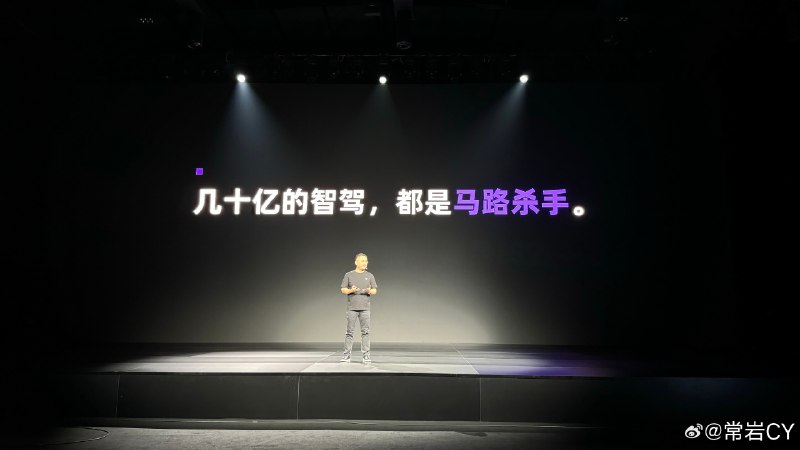 夏一平：没有200亿，做不好智驾，几十亿的智驾都是马路杀手。配图