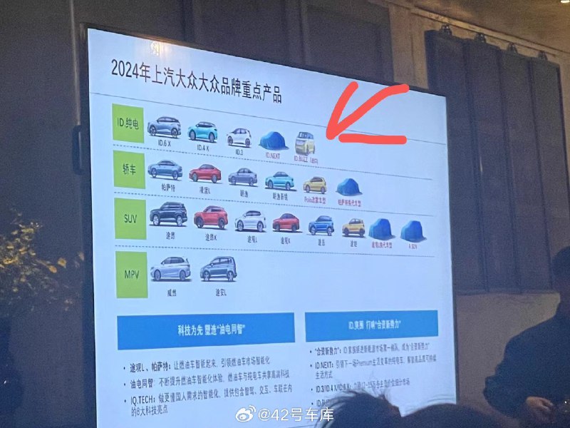 上汽大众表示 2024 年将引进 MPV ID.buzz，且落地价格预计在 60 万左右。配图