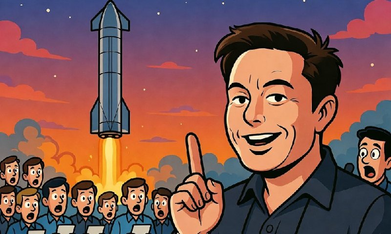 马斯克直接否认SpaceX估值下调IPO传闻配图