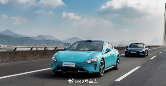 一家美国电动车新势力购买并拆解了一台小米 SU7。配图