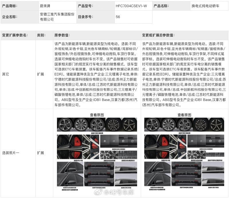 蔚来 ET5 旅行版更名为 ET5T 。配图