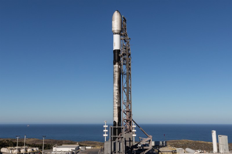 SpaceX 发布猎鹰9号 USSF-481 任务发射前状态配图
