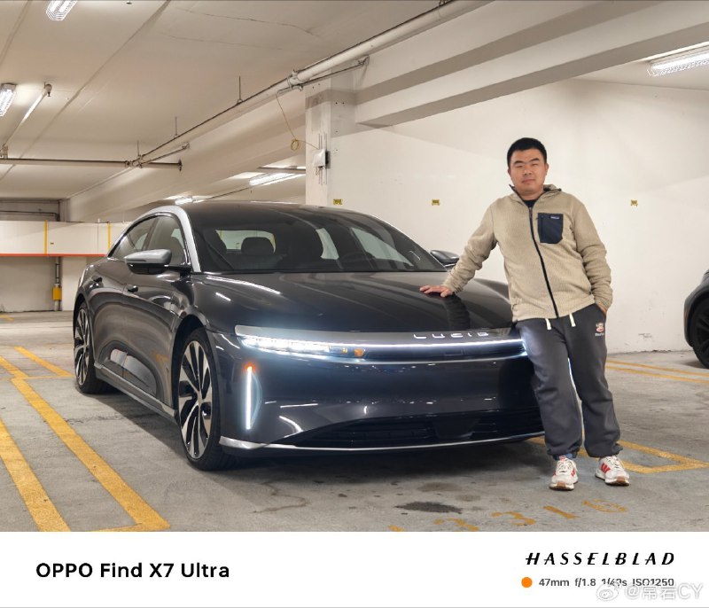 和Lucid Air待在一起的一周时间，一千公里，成为今年最值得开心的一段旅程。配图