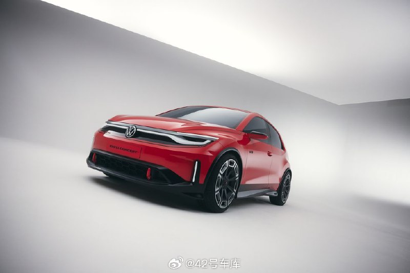 大众 ID. GTI 概念车亮相德国慕尼黑车展。配图