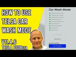 How To Use Tesla Car Wash Mode配图