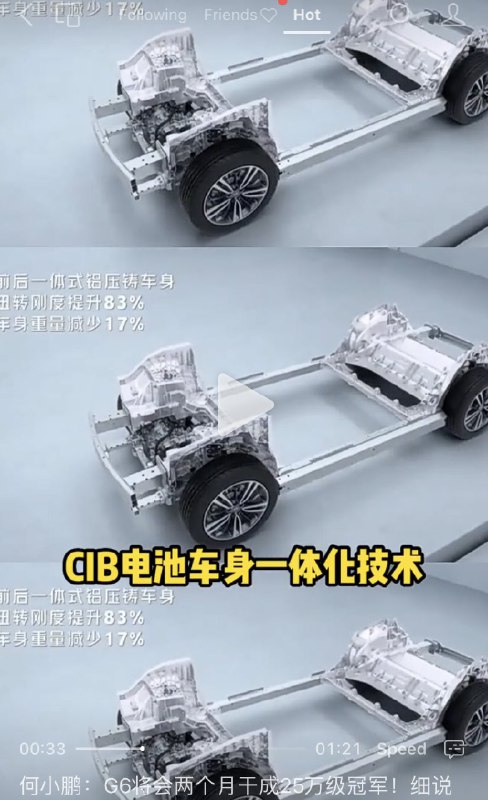Inspired by Tesla, @XPengMotors is the 1st Chinese EV maker to implement single-piece front and rear casting in its latest release G6. https://t.co/OfgA41GPlM配图