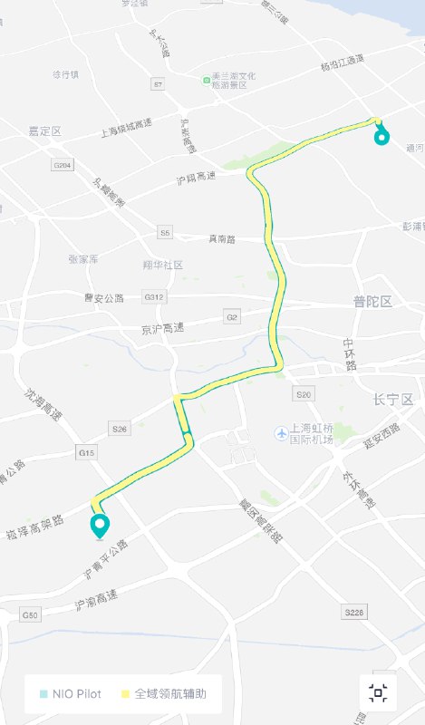 好久没开蔚来，今天第一次上手Banyan 2.6.0 NOP+进步非常显著。配图