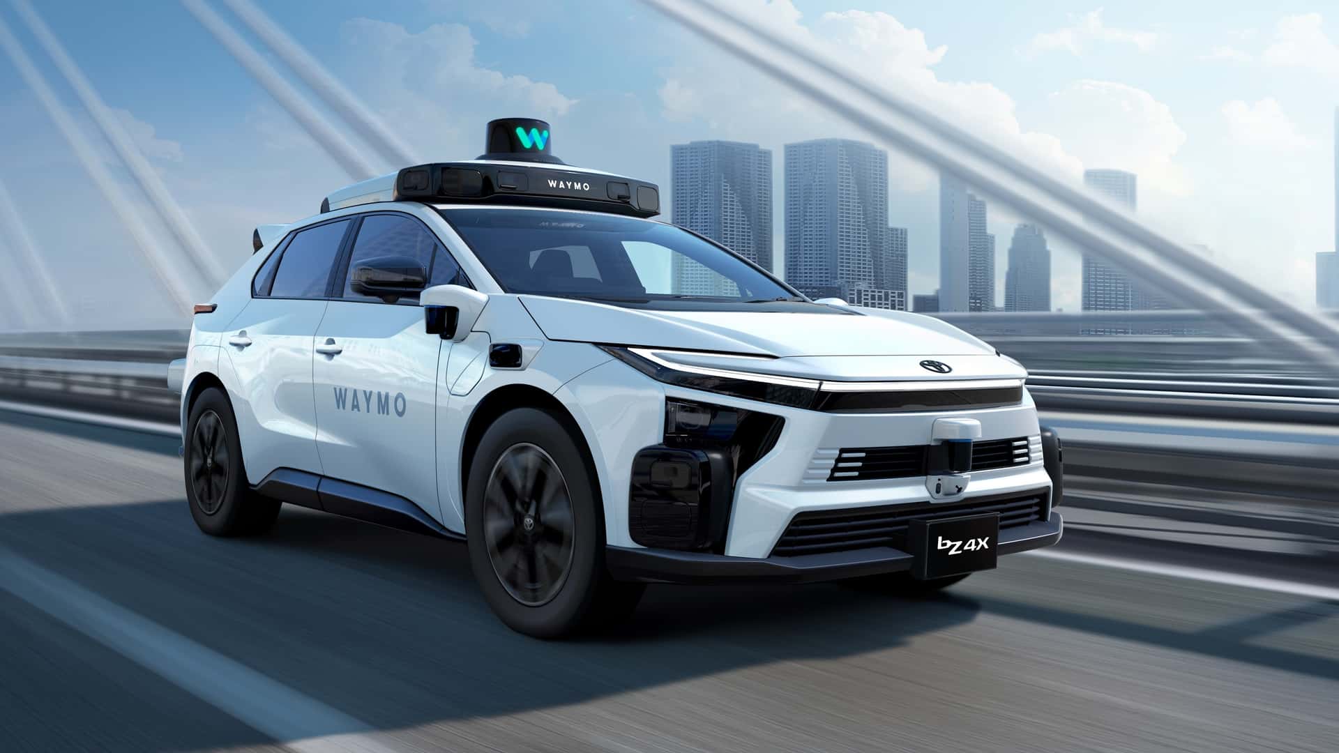 丰田将把 bZ 电动车改造为 Waymo 机器人出租车，2027 年启动测试配图