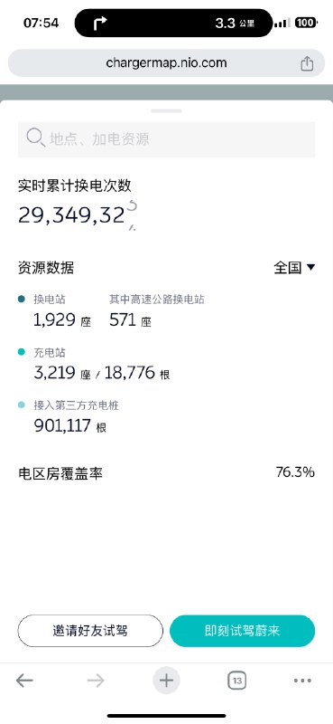 昨天 1904，今天 1929！中秋没休息，NIO又整了25座！配图
