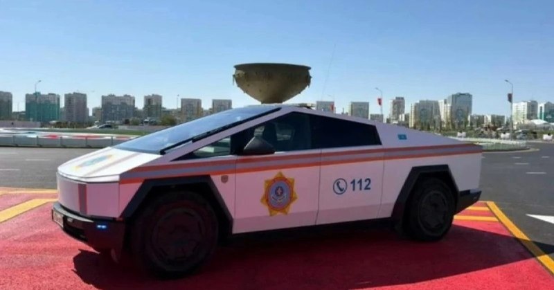 哈萨克应急部门确认增购特斯拉 Cybertruck配图