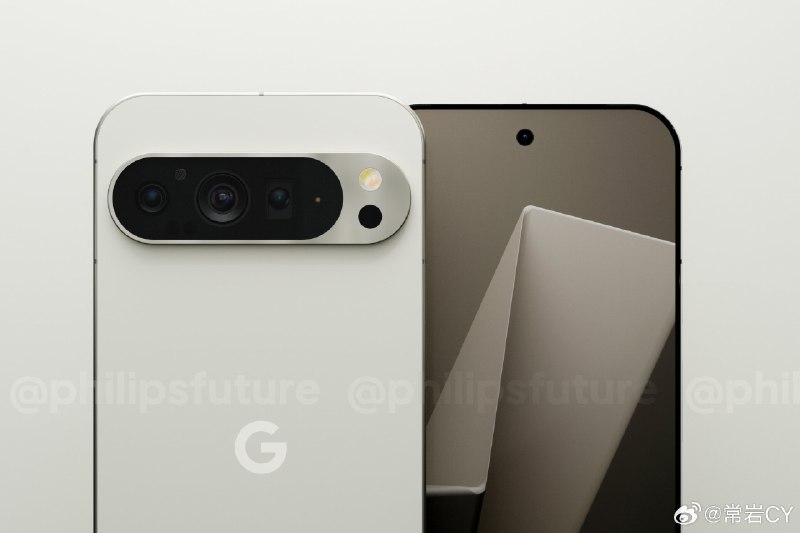 Google Pixel 9放弃了之前的圆滑设计，转向了和iPhone相似的直边处理。配图