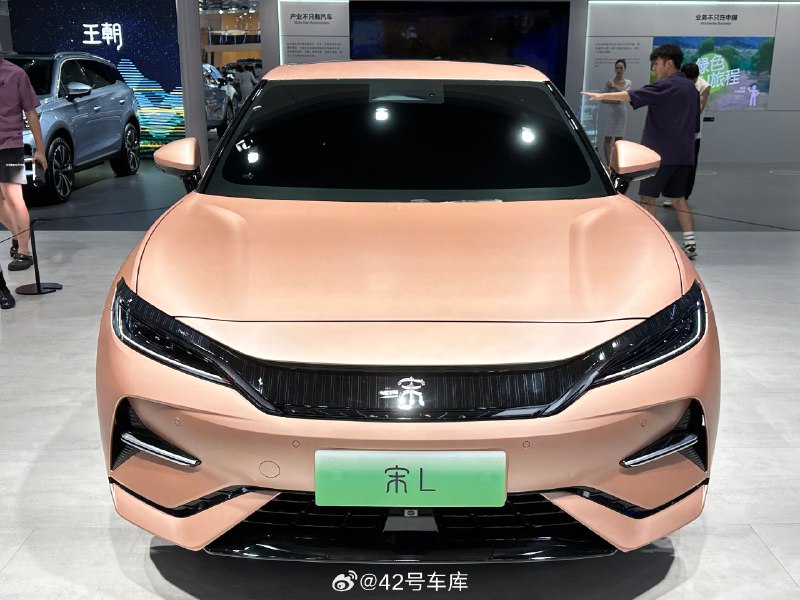 成都車展拍到的宋 L。配圖