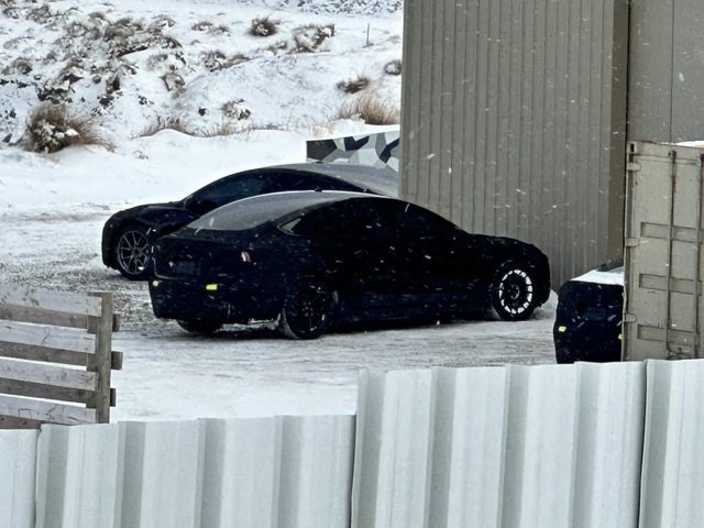 New Tesla Model 3 Highland spotted winter testing in New Zealand配图
