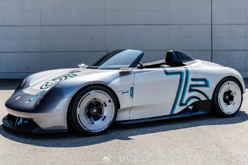 保時捷推出 Vision 357 Speedster 復古風格概念跑車。配圖