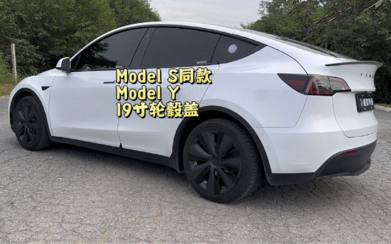 特斯拉ModelS同款ModelY19寸轮毂盖配图