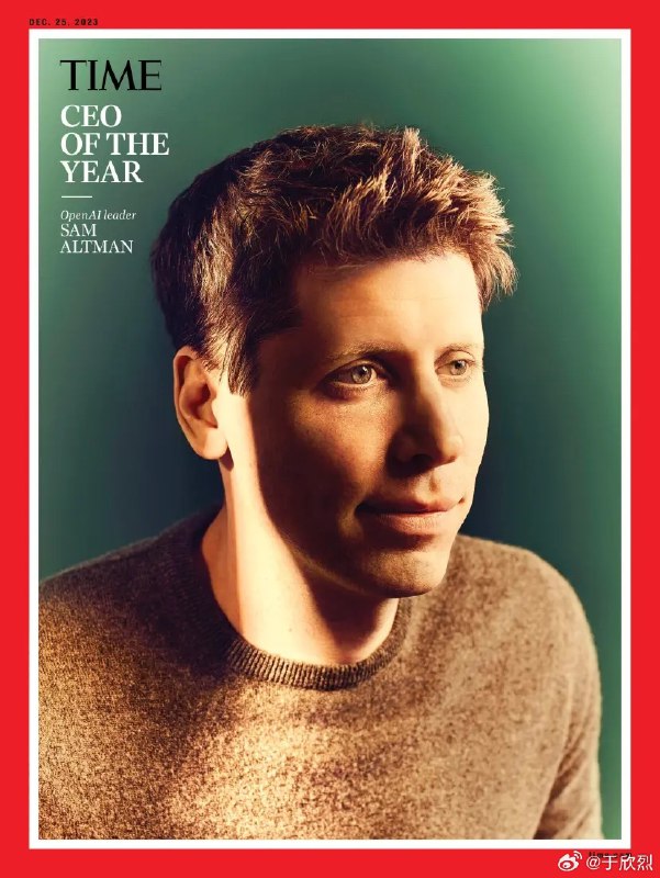 Sam Altman：确实，实至名归，超越乔布斯成为硅谷回归第一人。这一切要感谢董事会。🙏配图