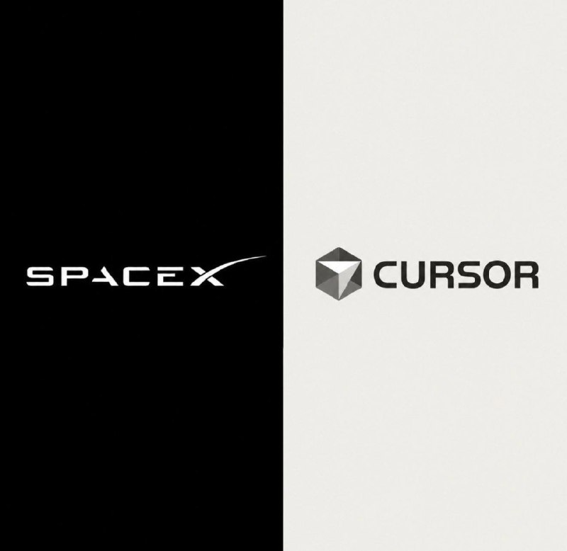 突发：SpaceX 以 600 亿美元的全股票交易收购 Cursor。配图