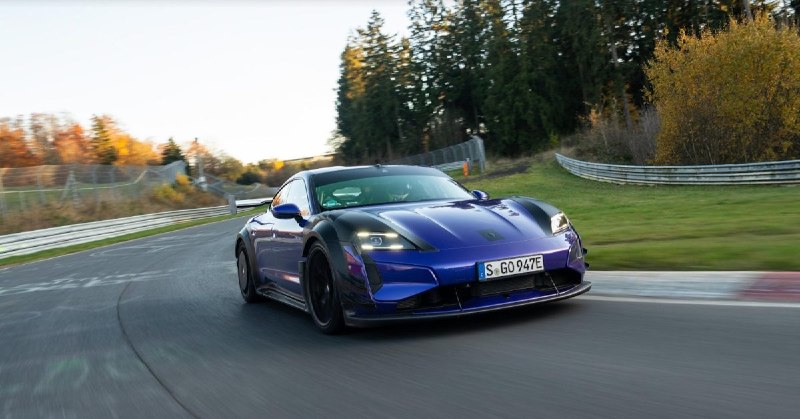 保时捷 Taycan Turbo GT Manthey 套件刷新纽北电动车圈速配图