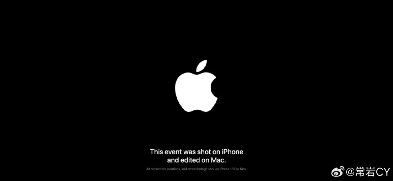 本次苹果特别活动由iPhone拍摄Mac剪辑。配图