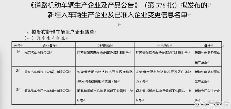 光束汽车也得到了生产资质，电动MINI终于要来了。配图