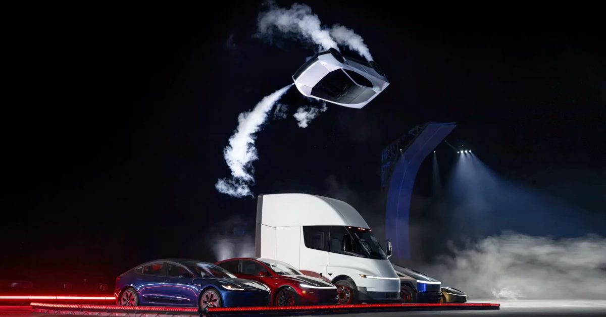 特斯拉發佈 Cyberfied 新版 Roadster，直播演示跳躍翻轉但未公佈價格和量產日期配圖