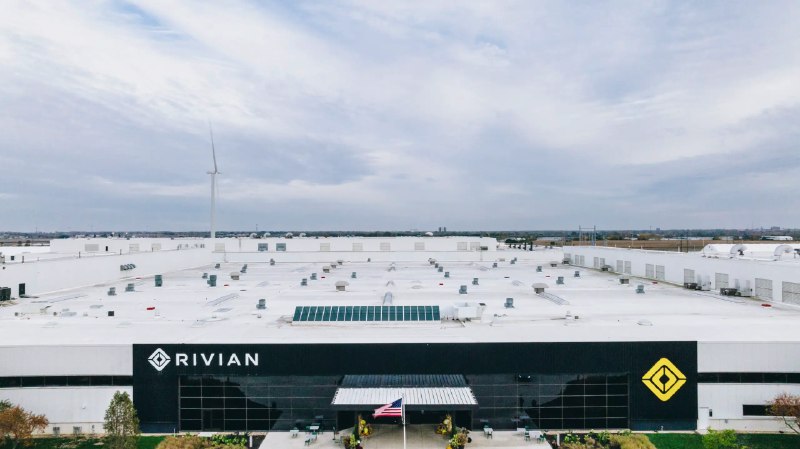 Rivian联手Redwood Materials利用旧电池包打造工厂储能系统配图