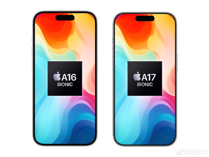 彭博社泄露了iPhone 15系列的芯片选用以及A17系列芯片的规格。配图