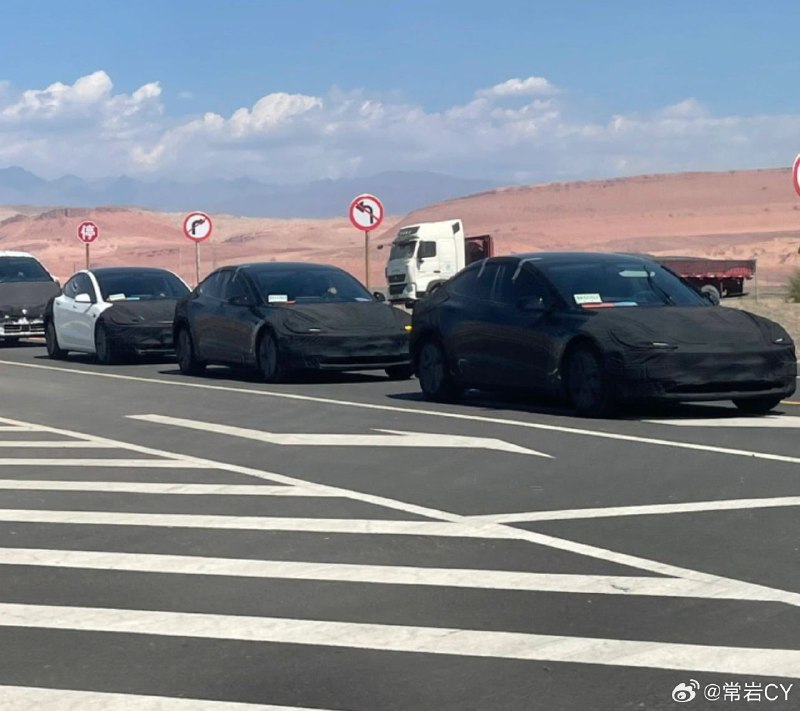 Highland被拍到在新疆做高温测试。配图