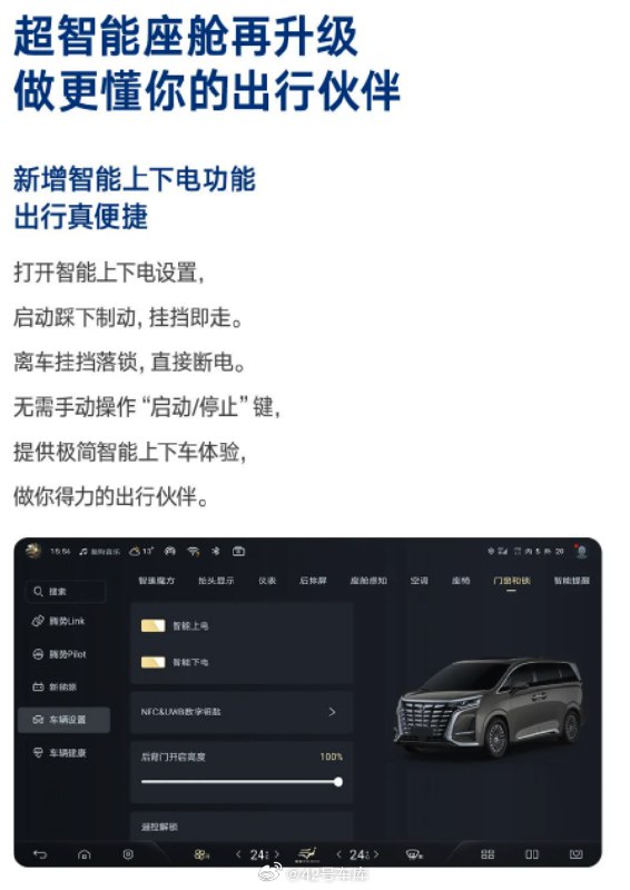腾势 D9 最新 OTA 来了。配图