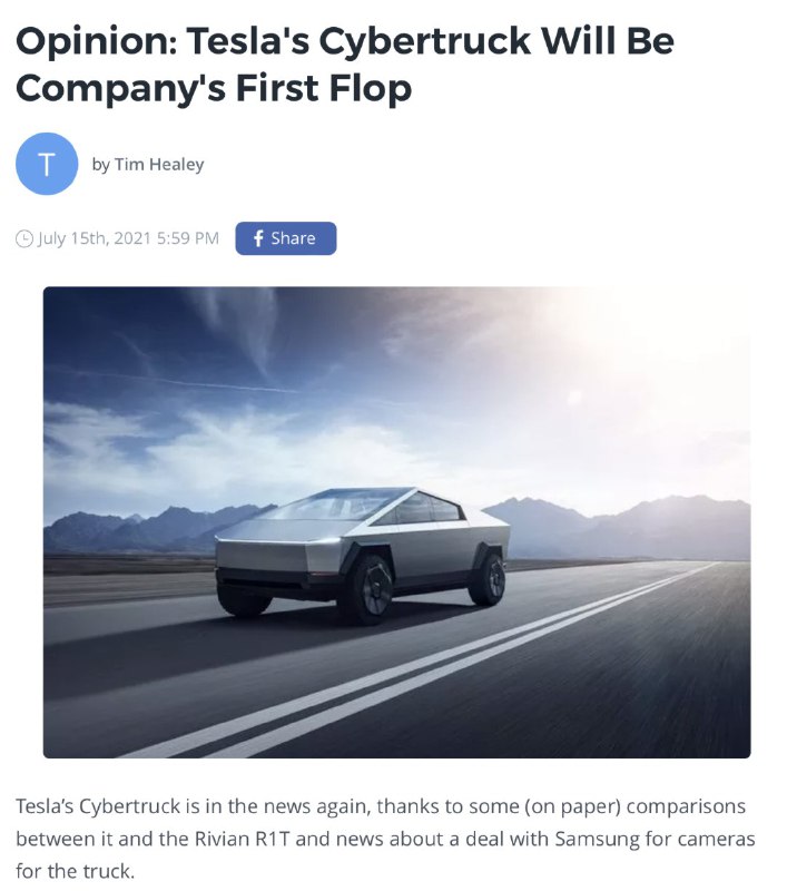 An estimated 1.8 million reservations, more hype than any vehicle in years, it's built ground up from first principles, and most truck buyers are lifestyle buyers.配图