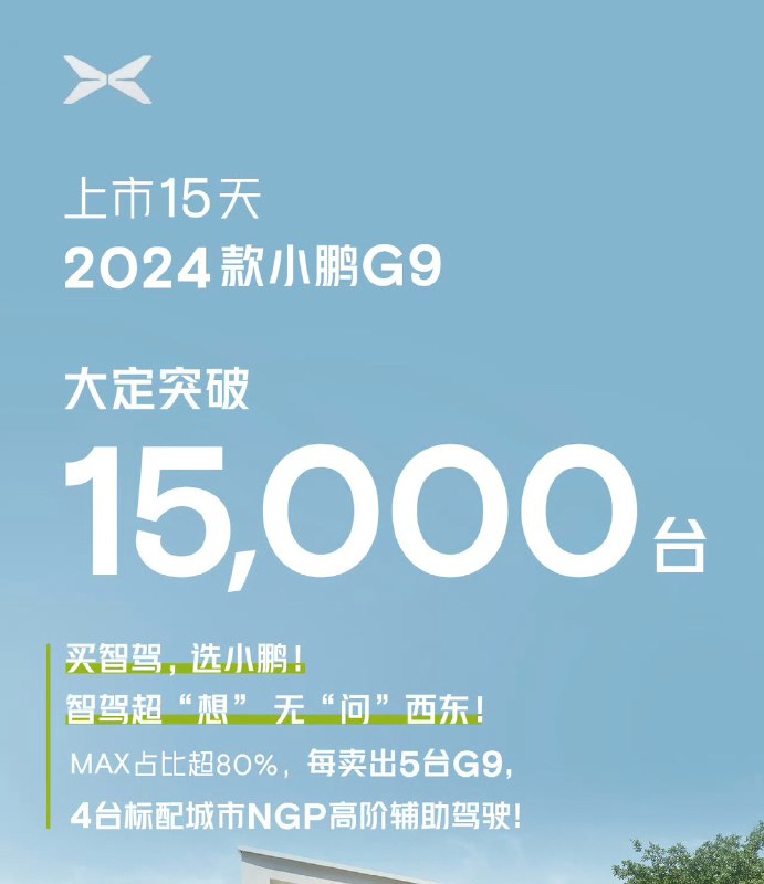 小鹏的 Max 选装超 80%！配图