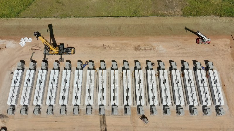 NEWS: Tesla has completed their current Megapack installation at Giga Texas.配图