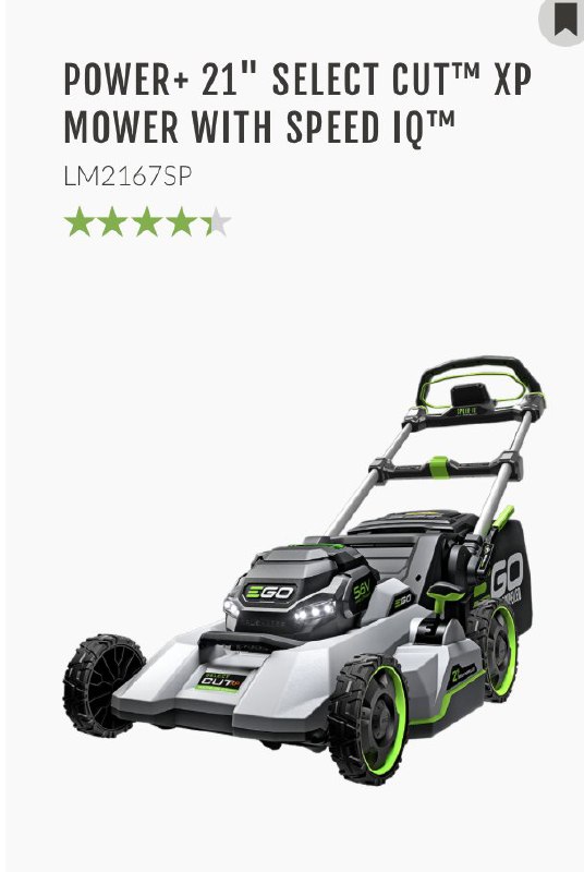 Re @Londondewar I just got this one a few weeks ago. Works really well. Def recommend the brand. My fam has had many EGO products for years. https://t.co/d6dMLcvXTf配图