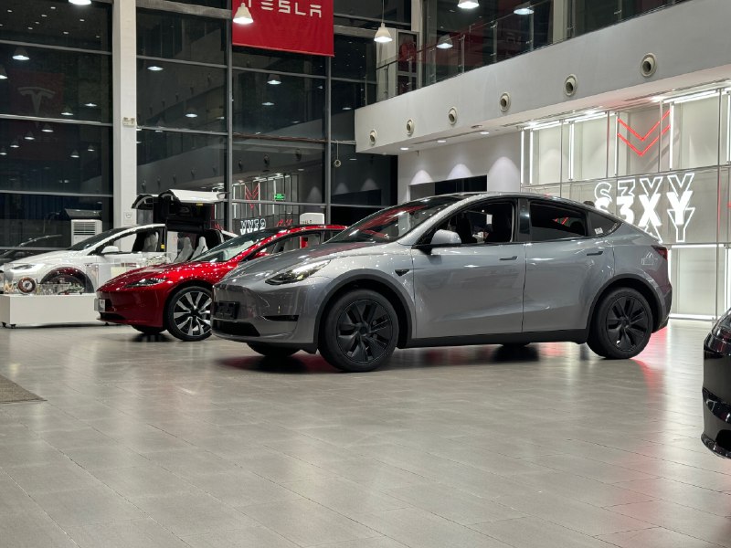 Model Y 2024 with HW4.0 快银！配图
