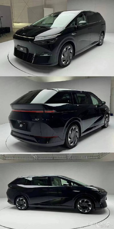 没见过真车，时至今日我还在逐渐接受小鹏X9的“丑”。配图