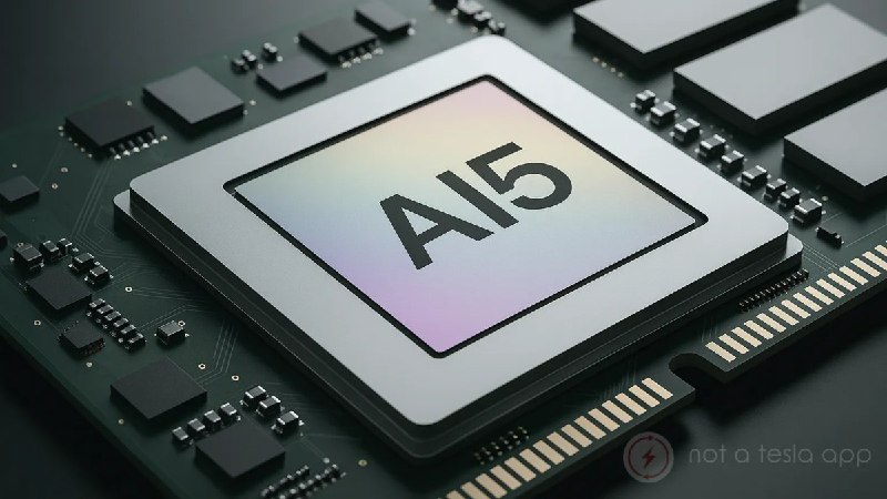 马斯克官宣特斯拉AI5芯片完成流片配图