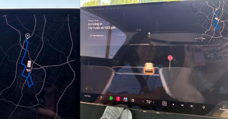 Electrek 长文:特斯拉 Cybercab 奥斯汀行程因无法上高速绕行至70分钟配图