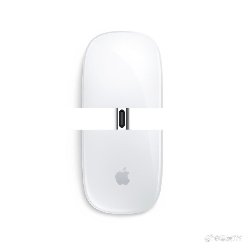 海外网友表示，考虑到Apple Pencil 3的那个设计……苹果就应该这么设计鼠标……配图