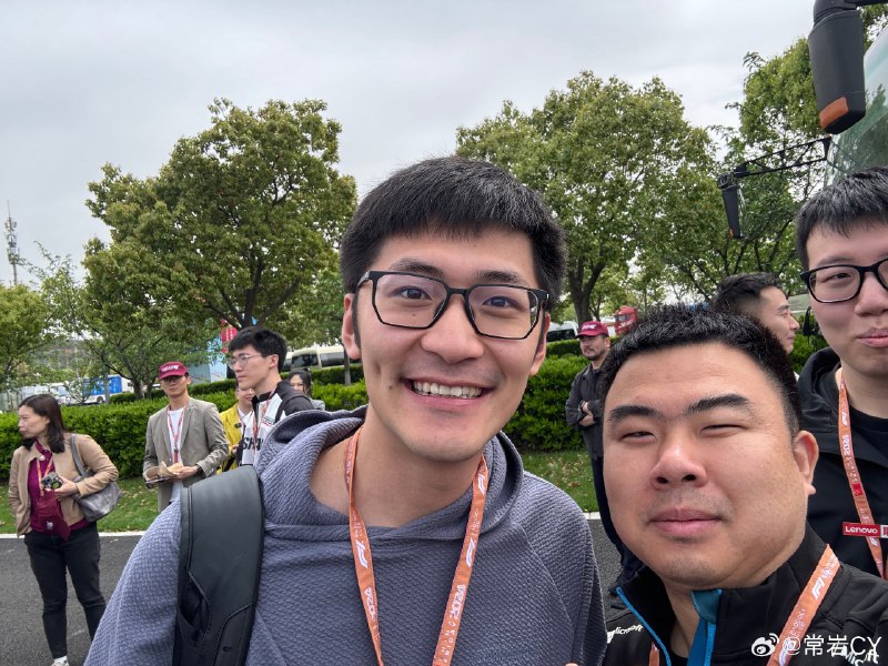 啊哈哈哈，Tim 的脸比我小一半[doge]上海·上海国际赛车场旅游景区配图