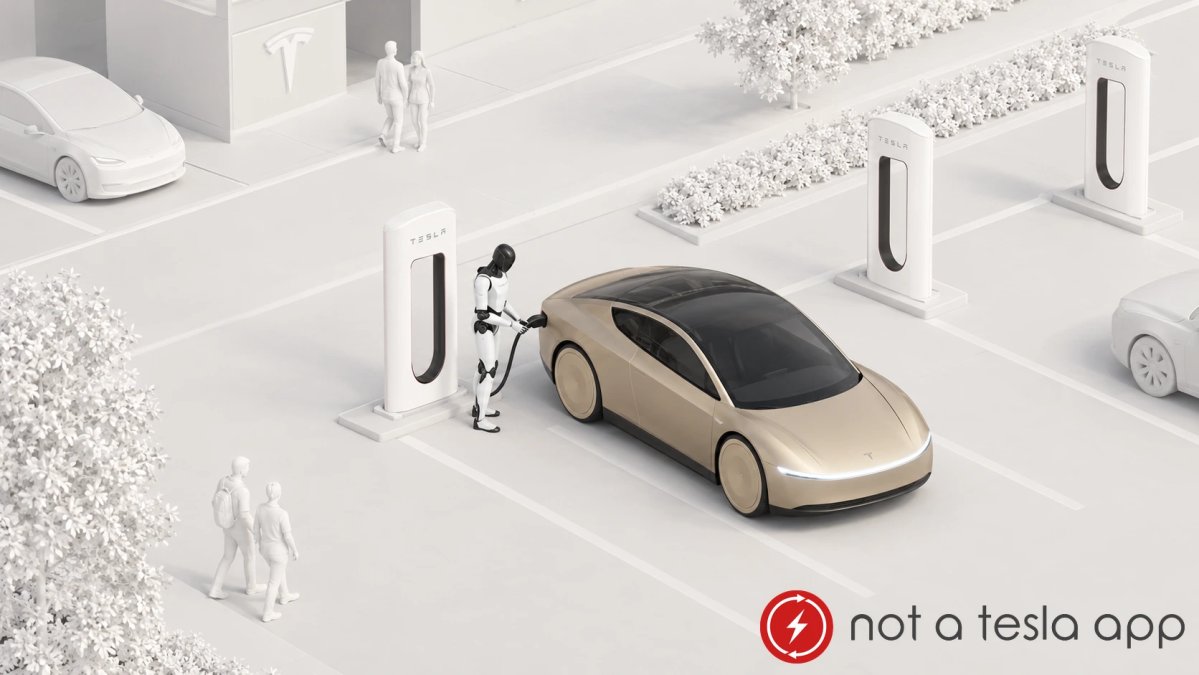 特斯拉高管称 Optimus 将暂代人工为 Robotaxi 插枪充电配图